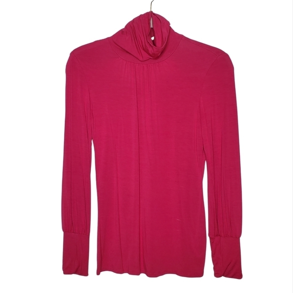Trina Turk Pink Turtleneck